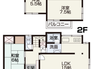 ジェイフィール様　津島本町間取り図
